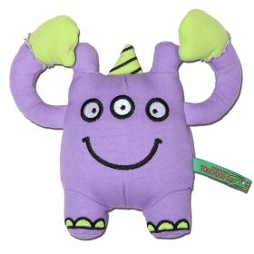 Touchdog Cartoon Three-eyed Monster Plush Dog Toy